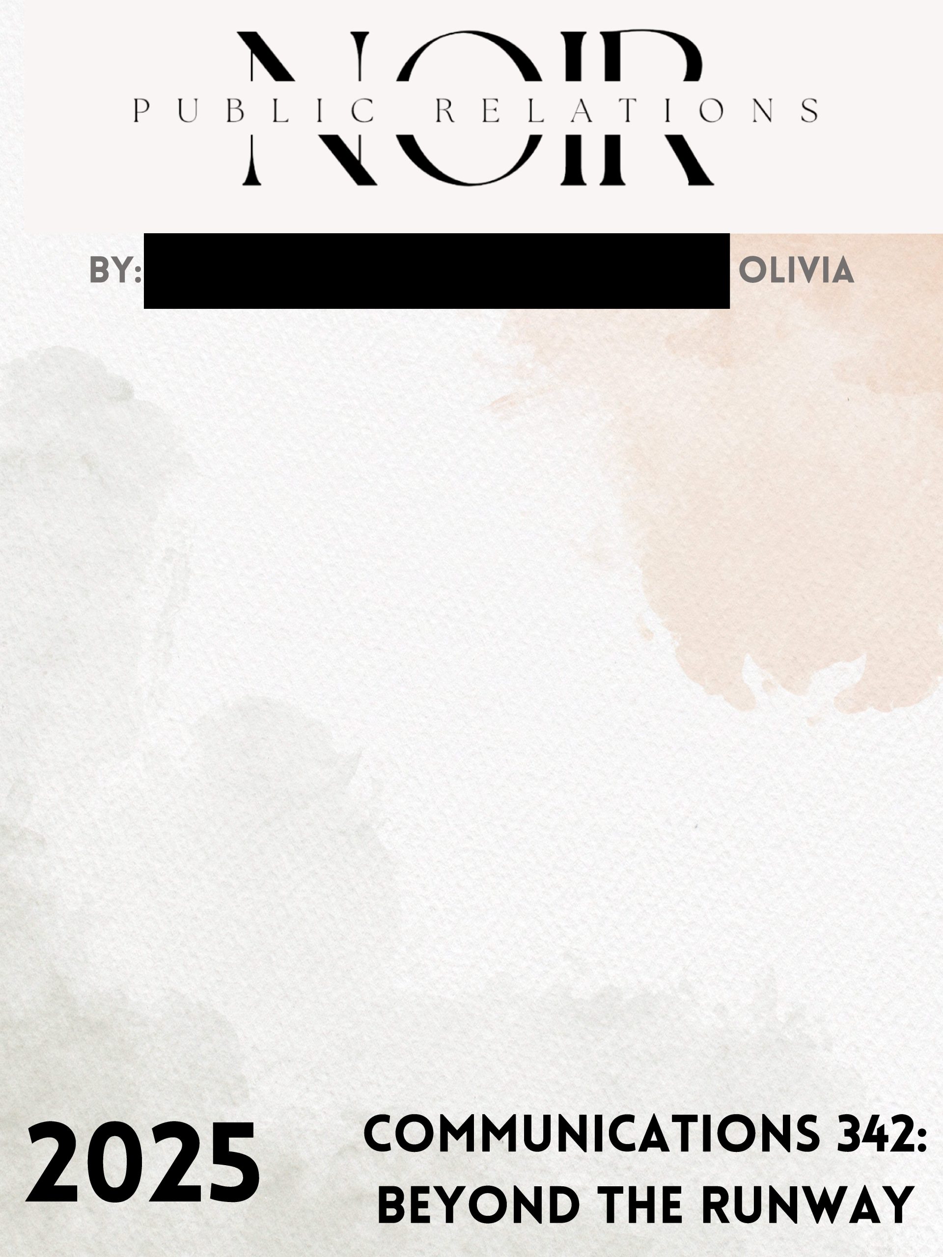 Aritzia × Noir Public Relations cover